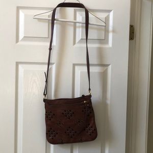 Vintage leather Liz Claiborne shoulder bag/purse.